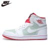 Scarpe da donna originali Nike Air Jordan 1 OG Banned AJ1 scarpe da basket Sneakers sportive traspiranti in pelle da esterno