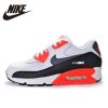 Vendita calda originale atletico Nike Air Max 90 blu scuro e bianco rosso Mens scarpe sportive all'aperto scarpe da Jogging AJ1285-403 dimensioni: 40-45